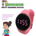 Kidnovations Premium Potty Training Watch - Rechargeable  Water Resistant  Pink