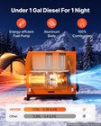 Vevor Diesel Heater Diesel Air Heater Dc 12v All-in-one With Bluetooth Remote