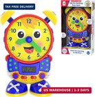 The Learning Journey Telly The Teaching Time Clock - Interactive Analog   Digita