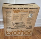 New Brother Wp-1700mds Word Processor Electronic Typewriter Lc Display White 