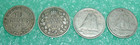 8- Silver Canada Canadian Coins  7-dimes  1- 5 Cents  see Dates Main Description