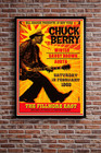 Chuck Berry Fillmore East 1969 Concert Poster Vintage Rock Music Art 24x36