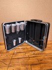 Vintage Platt Portable Travel Bar Bartender Cocktail Kit Case Mcm Barware Lot 2