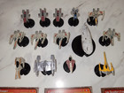 Star Wars Miniatures Starship Battles Light Side 14 Miniature Lot