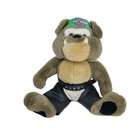 Vintage Harley Davidson Plush  Bulldog Motorcycle 9  Small Stuffed Puppy Dog