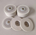 1 10pcs Mirror Polishing Felt Disc Wheel For Angle Grinder Tool Polishing Discs
