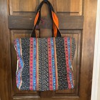 Laurel Burch Zippered Tote Purse Cats Bag 14x10  Handbag Felines Cat Lady Charm