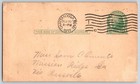Antique 1917 Postcard Handwritten Letter