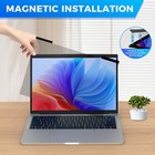 Magnetic Laptop Privacy Screen Filter 14 Inch For 16 10 Widescreen Monitor
