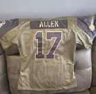 Nwot Nike Buffalo Bills Josh Allen Women   s Large Salute To Service Camo Jersey
