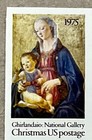 1579a  1975 Christmas  Madonna   Child Imperf Block Of 4 Error  10 Cent Vf mnh