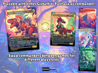 Dinosaur Commander Deck Pantlaza Mtg Edh Anime Style Proxy Deck