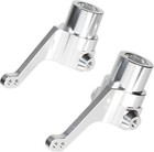 Aluminum Front Caster Blocks C-hubs Kit For Tamiya Clodbuster Bullhead Upgrades