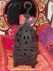 Moroccan Lantern Wrought Cast Iron Tealight Candle Holder Outdoor  Lanterns    