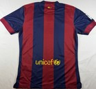 Nike Barcelona Fc Home Jersey 2012 2013 Qatar Airways Lfp Patch Men Size Medium