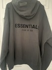 Essentials Black Hoodie Brand New With Tags Mens Xl