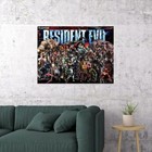 282373 Resident Evil 1 2 3 4 5 6 Biohazard Zombie Shoot Tv Game Print Poster