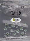 Cubic Zirconia White Cz Round Cut 3mm 500pcs Premium Grade Loose Gems Stones
