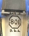 One Rca 801   Vt62 Tube   Graphite Plate White Base   Tv7 Tested 53 Over 38