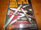 Levine s Guide To Knives And Their Value Knife Collecting Knives Collector Book