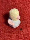 5 5    Vtg Eden Pastel Terry Cloth Duck Chick Plush Stuffed Pastel No Sound