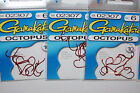 10 Packs Gamakatsu Octopus Hook Size 6   10 Per Pack   02307 Red 100 Hooks