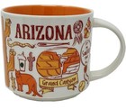 Starbucks Arizona Been There Series Ceramic Coffee Mug 14 Oz Cactus Grand Canyon