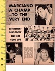 Rocky Marciano The Ring Magazine Article Vintage Boxing Legend Page 1960s