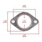 Exhaust Gasket And Kits For Polaris Scrambler 400 4x4 1997 1998 1999 2000 2002