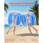 Uimoso Set Of 2 Inflatable 3ft Pvc Body Bumper Balls For Outdoor Fun