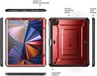 For Ipad Pro 12 9   6th 5th 4th Gen  2022  Supcase W  Pen Slot Case Screen Cover