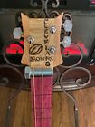Handcrafted Cigar Box Slide Guitar- In The Style Of Cleveland Browns