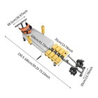 Lumber Spine Back Traction Table Cervical Stretcher Traction Bed 150kg 330 7lbs