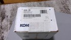 Kohler 9132-pb 4-3 8  Round Shower Drain  Polished Brass