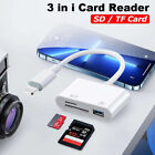 Tf sd Card Adapter Camera Reader For Ipad Iphone6 6s 7 8 Plus 13 14 Pro X Xs Max