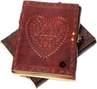 Vintage Leather Diary 8x6 Handmade Journal Lock Lined Writing Notebook