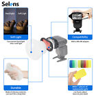Selens Magnetic Flash Modifier Sphere Bounce Diffuser Filter Gel Speedlite