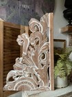 Pair French Cottage Architectural Shabby Chic Corbels Bracket Chippy Farmhouse