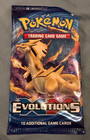 6 Unopened Pok  mon Tcg Xy Evolutions English Booster Packs