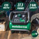 Metabo Hpt 36v Multivolt 2 Gallon Cordless Compressor  bare Tool 