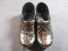 Dansko Shoes Womens Size 38 Us 7 5-8 Multicolor Maze Professional Clogs Nursing