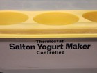 Salton Yogurt Maker  model Gm-5   missing 1 Gasket Seal  Glass Jars