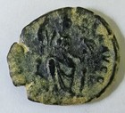 Byzantine Empire Arcadius Bronze Follis 401-403 Dark Patina Constantinople