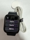 Apple Watch Series 4 44mm Stainless Steel Gps   Cellular  Sport Band Unlocked