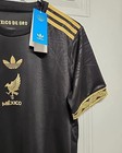 Mexico 2025 26 Black Special Souvenir Soccer Jersey Slim Fit Fan Version Size Xl