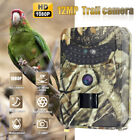 Hunting Game Trail Camera 12mp 1080p Ip66 Wildlife Night Vision 32g Memory Card