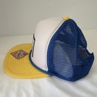 Corona Extra Trucker Hat Yellow White Blue Mesh Snapback Cap
