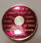 36 Year Aa Sobriety Challenge Coin Chip Medallion Mandarin Red Enamel 36th Xxxvi
