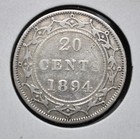 1894 Newfoundland 20 Cents