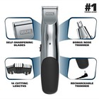 Wahl Groomsman Rechargeable Beard Trimmer Kit For Mustaches Nose Hair 5622